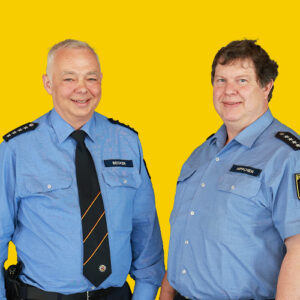 Kinderunfallkommission Kaiserslautern; Carsten Becker und Erik Hippchen